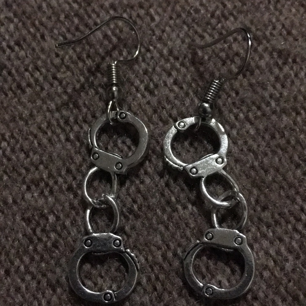 Handcuff earrings